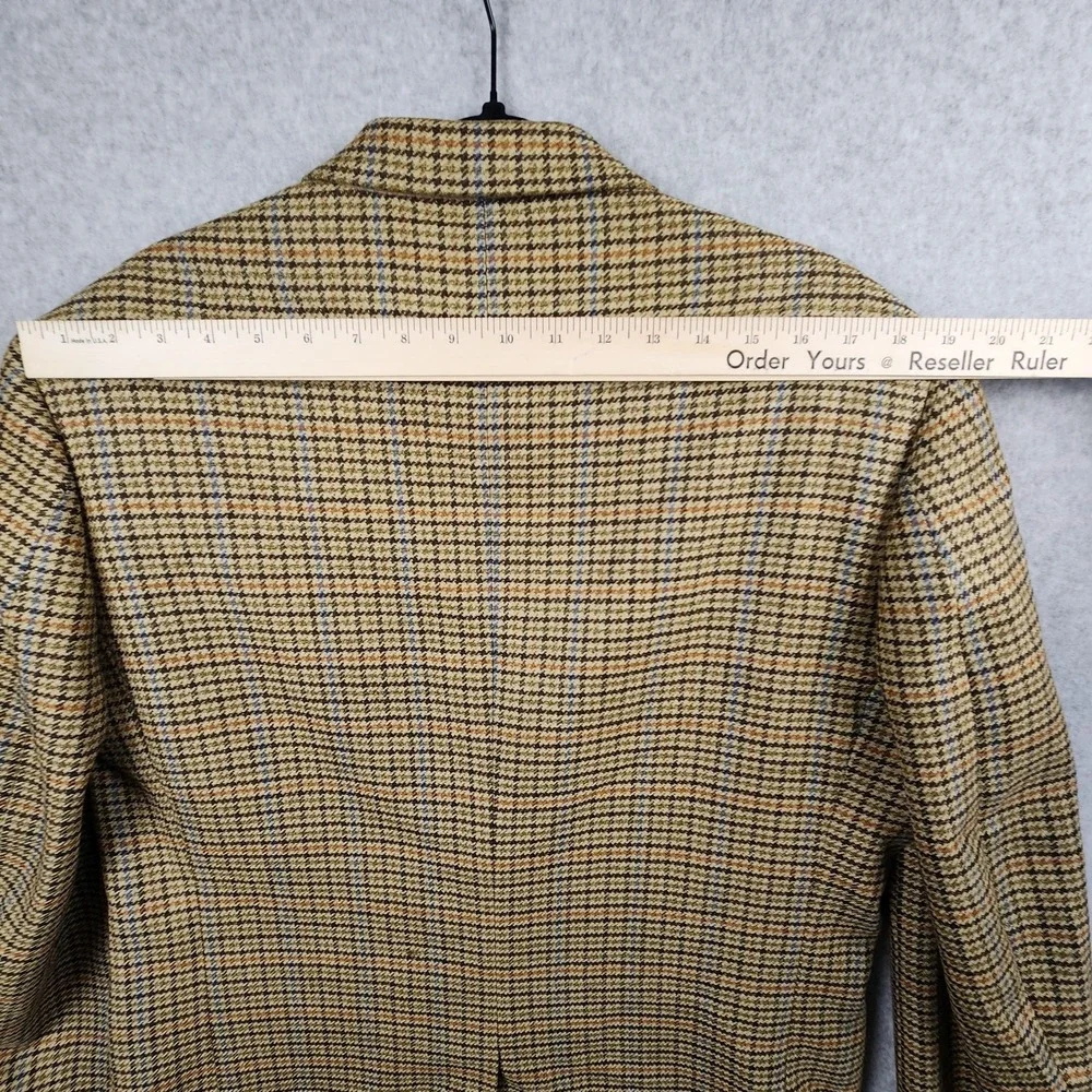 Lands End Blazer Mens Size 41L Sport Coat Jacket Lambswool Casual 2‎ Button...
